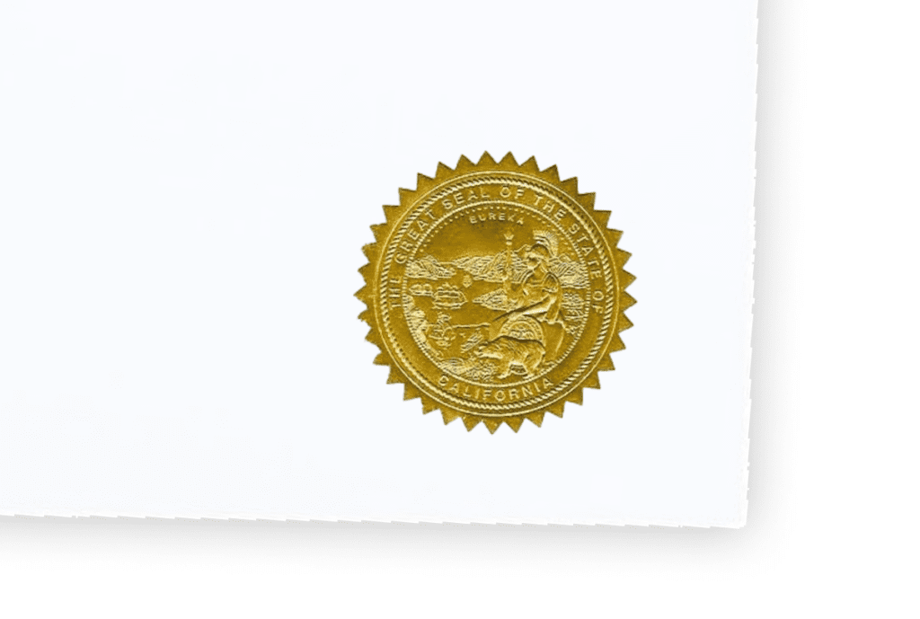 Apostille Certificate of Free Sale – Department of Treasury – Alcohol and Tobacco Tax and Trade Bureau