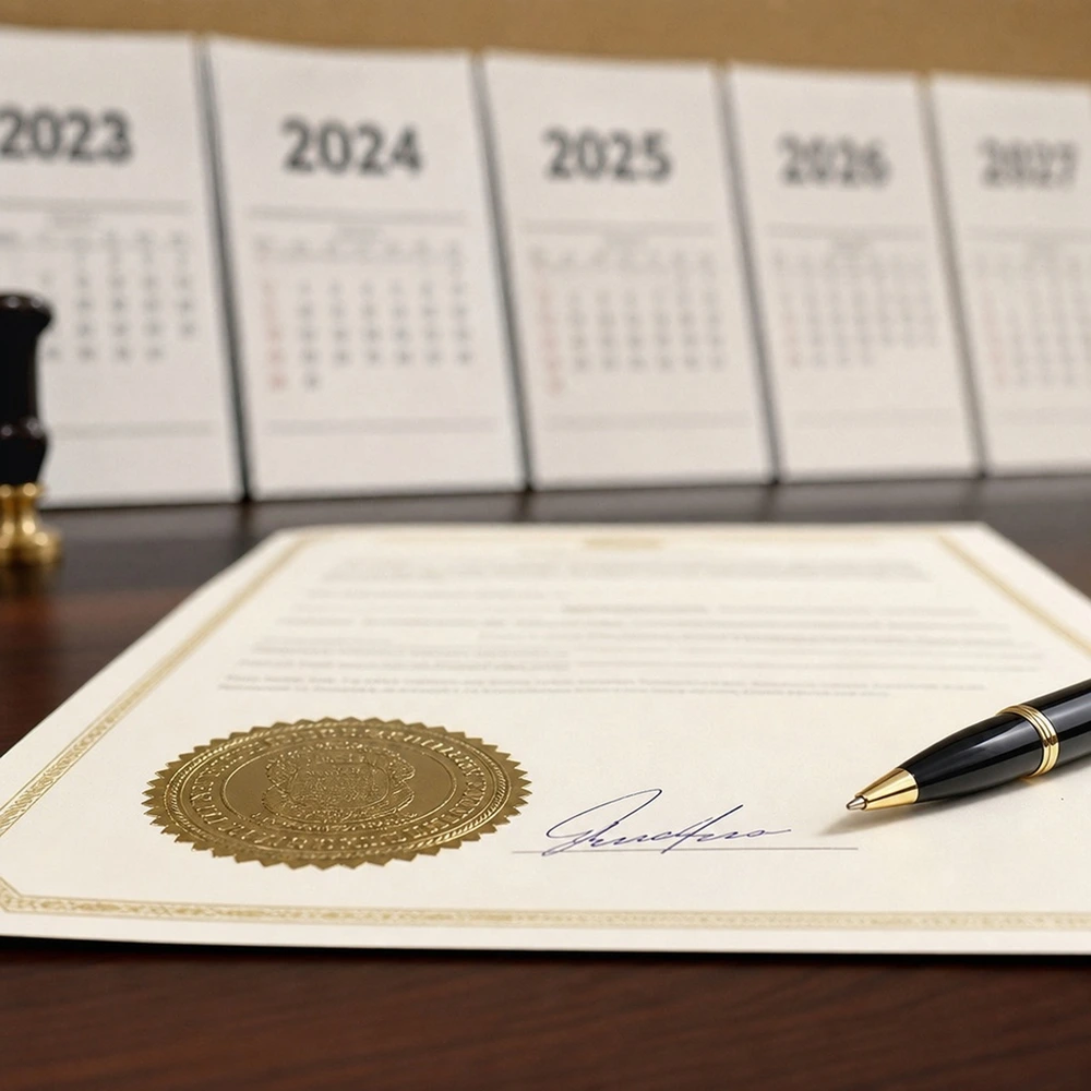 How Long Is a Notarized Document Valid